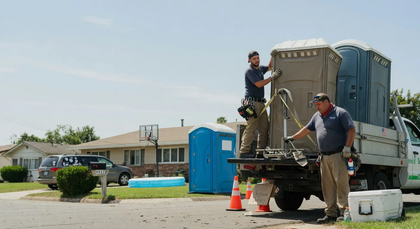 Porta Potty Rental in Towanda, IL near me